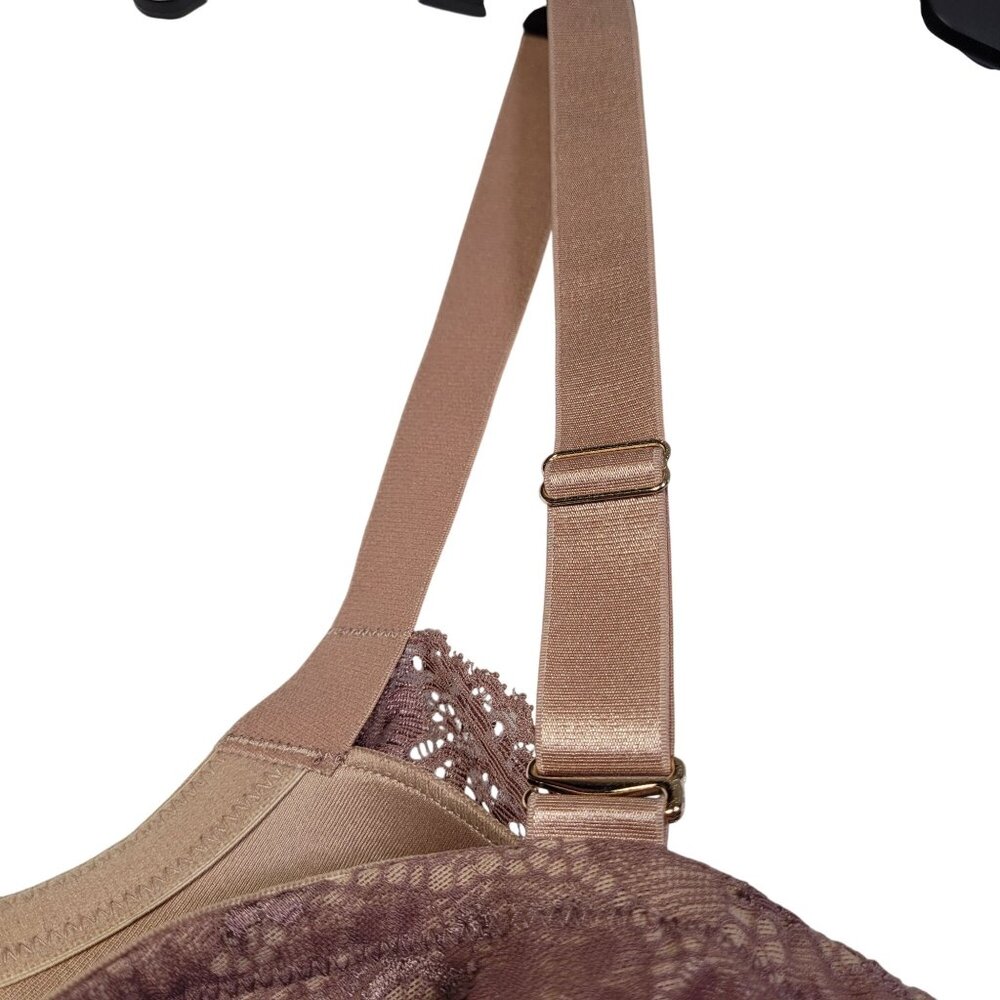 ThirdLove Women 24/7 Lace Balconette Bra Underwire Beige Size 42E - Picture 6 of 11